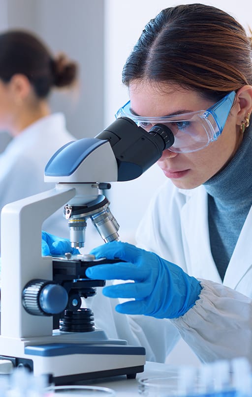 Women doing lab research